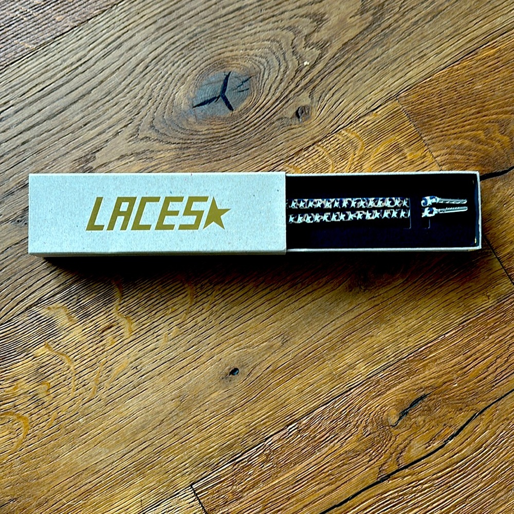Golden Goose Camo Star Shoe laces